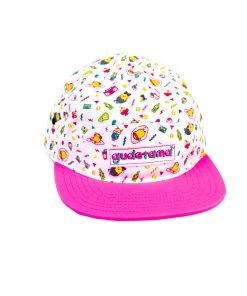 Sanrio Lazy 80's Gudetama Pink Camper Hat