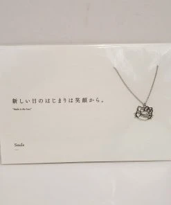 Sanrio Hello Kitty Smile Necklace (Gold Or Silver)