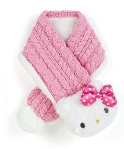 Enesco Sanrio Characters Die-Cut Knit Scarf Cinnamoroll