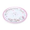 Sanrio Characters Melamine Plate Hello Kitty