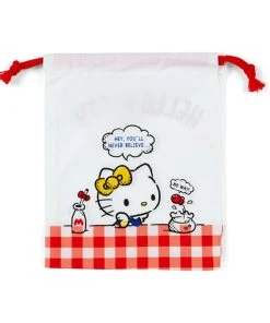 Cinnamoroll Sanrio Characters Small Drawstring Bag