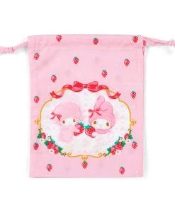 Cinnamoroll Sanrio Characters Small Drawstring Bag