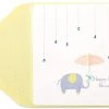 Sanrio Papyrus Elephant And Umbrella Happy Baby Shower Card Pouches