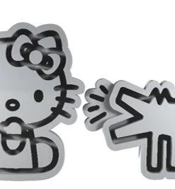 Sanrio Hello Kitty Keith Haring Earring Studs