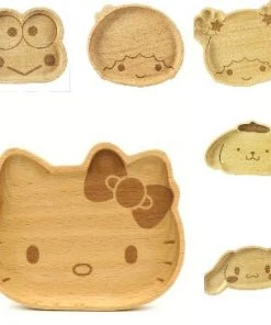 Sanrio Characters Face Wooden Accessory Tray