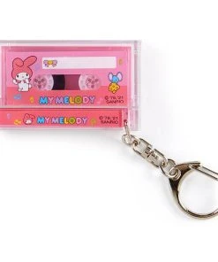 Hello Kitty Sanrio Character Cassette Key Chain