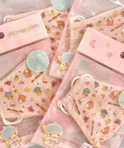 Sanrio Little Twin Stars Antiseptic Kids Mask