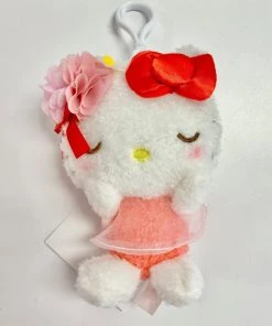 Weactive Sanrio Characters Flower Ribbon Clip-on Mascot Cinnamoroll