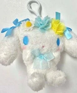 Weactive Sanrio Characters Flower Ribbon Clip-on Mascot Cinnamoroll