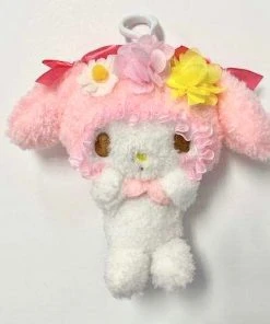 Weactive Sanrio Characters Flower Ribbon Clip-on Mascot Cinnamoroll