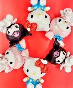 Sanrio Characters Sequin Plush Hello Kitty