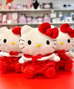 Weactive Hello Kitty Red Dress Cape Plush