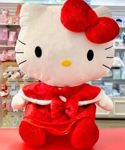Weactive Hello Kitty Red Dress Cape Plush