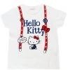 Sanrio Hello Kitty Overalls Print Kids Tee By Sugarland