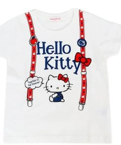 Sanrio Hello Kitty Overalls Print Kids Tee By Sugarland