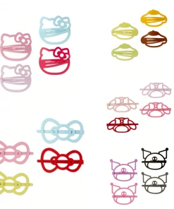 Sanrio Characters Face Steel Hair Clips