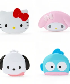 Hello Kitty Sanrio Characters Die Cut Mirror With Comb