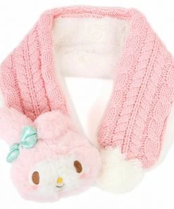 Enesco Sanrio Characters Die-Cut Knit Scarf Cinnamoroll