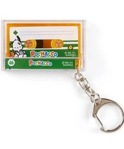 Hello Kitty Sanrio Character Cassette Key Chain