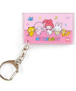 Hello Kitty Sanrio Character Cassette Key Chain
