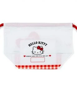 Sanrio Hello Kitty Face Drawstring Bag