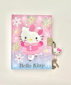 Weactive Hello Kitty Ice Skater Locking Diary