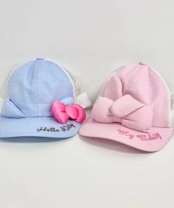 Hello Kitty Sanrio Characters Kids Polka Dot Mesh Ear Cap