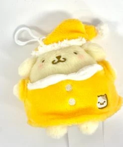 Weactive Cinnamoroll Sanrio Characters Fluffy Pajama Clip-on Mascot