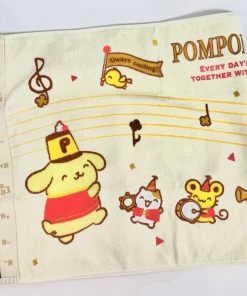 Sanrio PompomPurin Smile Parade Hand Towel