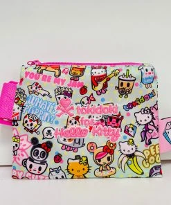 Weactive Shop All Collaborations Tokidoki For Hello Kitty Beary Cute Wristlet Purse