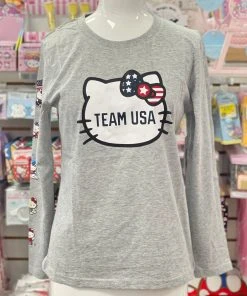 Sanrio Hello Kitty X Team USA Long Sleeve Tee