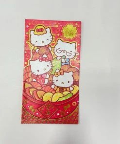 Hello Kitty Sanrio Characters Family Lunar New Year 2021 Long Red Envelopes