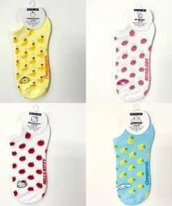 Weactive Cinnamoroll Sanrio Characters Fruits Short Socks