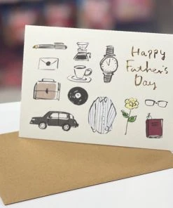 Pouches Sanrio Father's Day Greeting Card