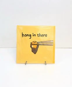 Sanrio Shop All Collaborations Gudetama Hang In There Card By Jolly Awesome