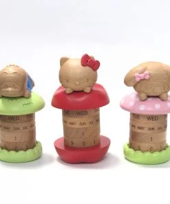 Sanrio Characters Wooden Perpetual Calendar