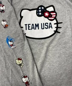 Sanrio Hello Kitty X Team USA Long Sleeve Tee