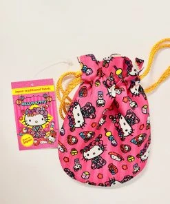 Weactive Hello Kitty Japan Pop Drawstring Bag