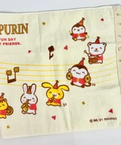 Sanrio PompomPurin Smile Parade Hand Towel