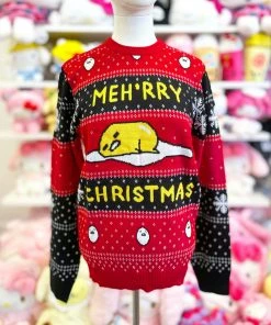 Sanrio Gudetama Knit Christmas Sweater