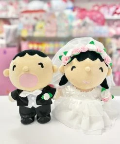 Sanrio Minna No Tabo Wedding Plush Set