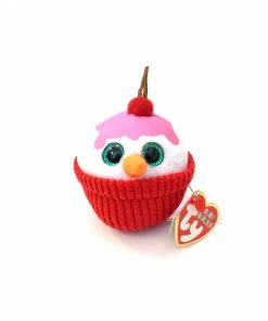 Hello Shop Monrovia Flakes Ornament Cupcake TY Plush Pouches