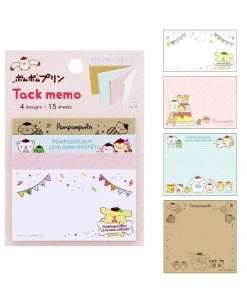 Sanrio Pompompurin 25th Anniversary Party With Friends Sticky Memo