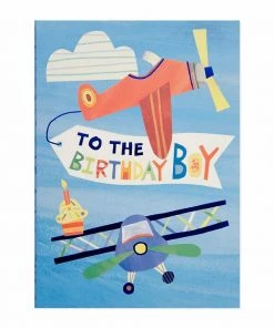 Hello Shop Monrovia Papyrus Airplane Birthday Card Pouches