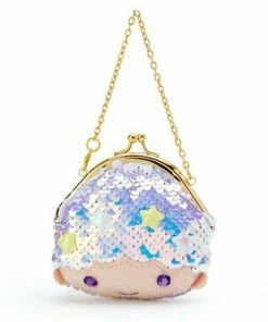 Sanrio Characters Sequin Mini Coin Purse Cinnamoroll