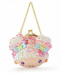 Sanrio Characters Sequin Mini Coin Purse Cinnamoroll