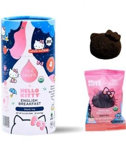 Tea Drops X Hello Kitty English Breakfast Cylinder